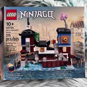 LEGO NINJAGO Micro Docks Set 40704, 275 Pieces